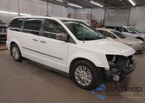 2014 Chrysler Town & Country Limited из США, поврежденный, VIN 2C4RC1GG3ER408092